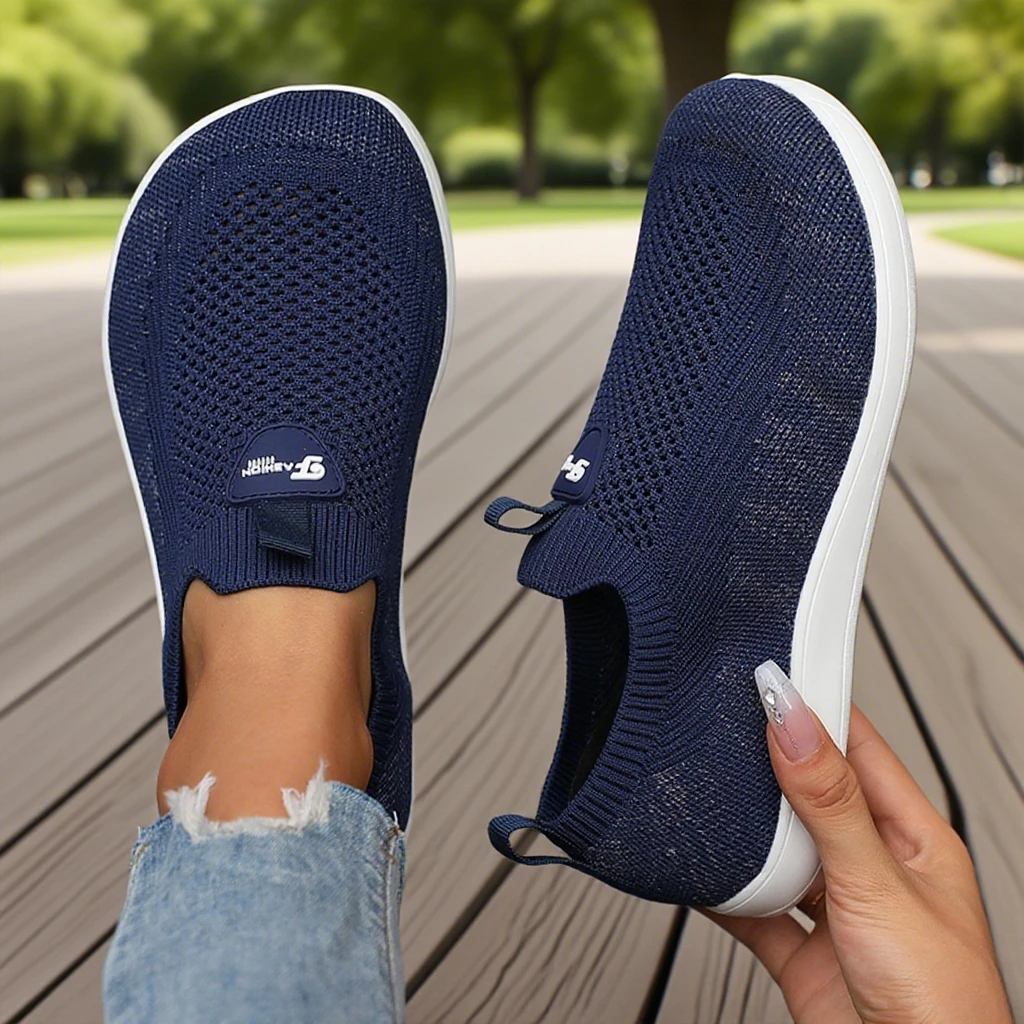 Women Shoes Tennis - Zero Difference รองเท้าสําหรับผู้ชายและผู้หญิงรุ่นกว้างกีฬารองเท้าเดิน Soft Sole Anti