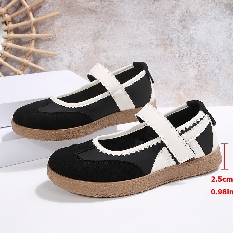 รองเท้าผ้าใบแฟชั่นสไตล์เรโทรคล - Women Shoes Tennis บทวิจารณ์และราคา
