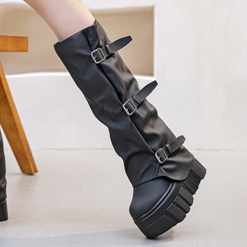 รองเท้าบูทแฟชั่นใหม่ปี 2026 สำ - Knee High Boots Women บทวิจารณ์และราคา