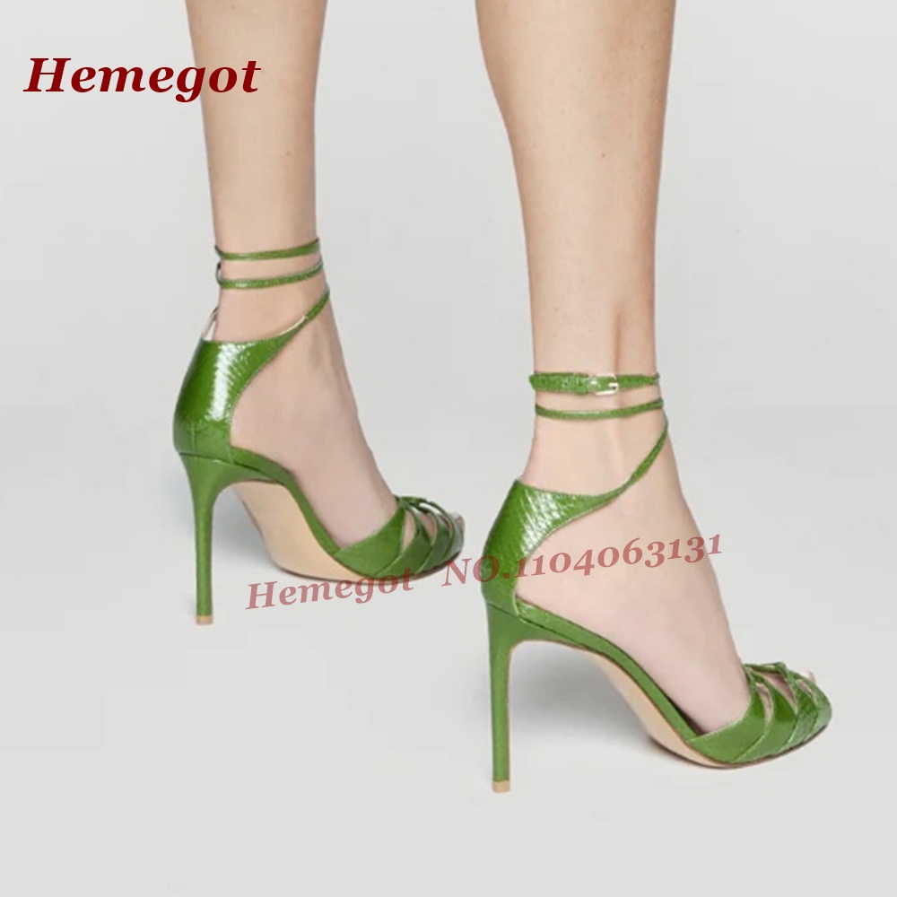 รองเท้าส้นสูงแบบรัดส้นลายจระเข - Women'S Shoes Clogs บทวิจารณ์และราคา
